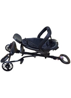 QSHOP 5 Years Old Imported Baby Stroller, Lightweight Travel Stroller with Adjustable Handles and Backrest One-Hand Folding for Overhead Airplane Storage, Shopping, Walking, Travel  - Image 4