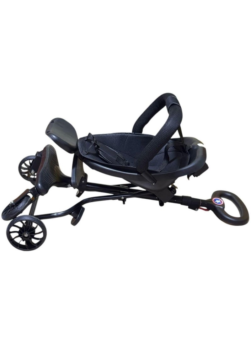 QSHOP - 5 Years Old Imported Baby Stroller, Lightweight Travel Stroller with Adjustable Handles and Backrest One-Hand Folding for Overhead Airplane Storage, Shopping, Walking, Travel - Image 1