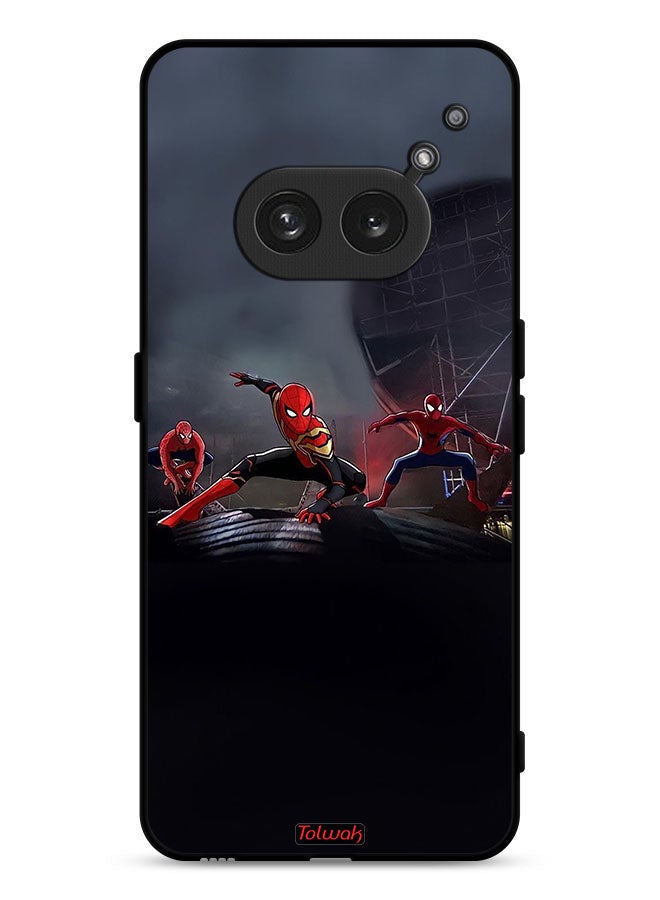Tolwak Nothing Phone (2a) Protective Case Cover Three Spiders - Image 1