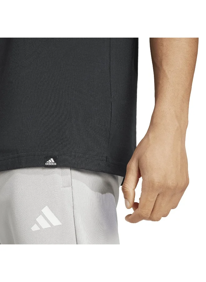 Adidas M Doodle T Black Training T-Shirts XS