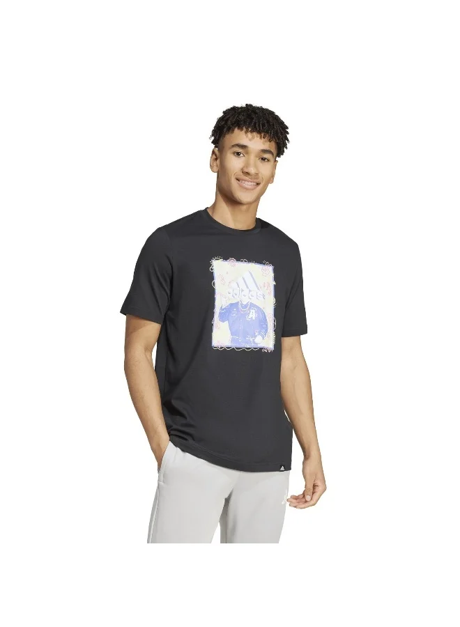 Adidas M Doodle T Black Training T-Shirts XS