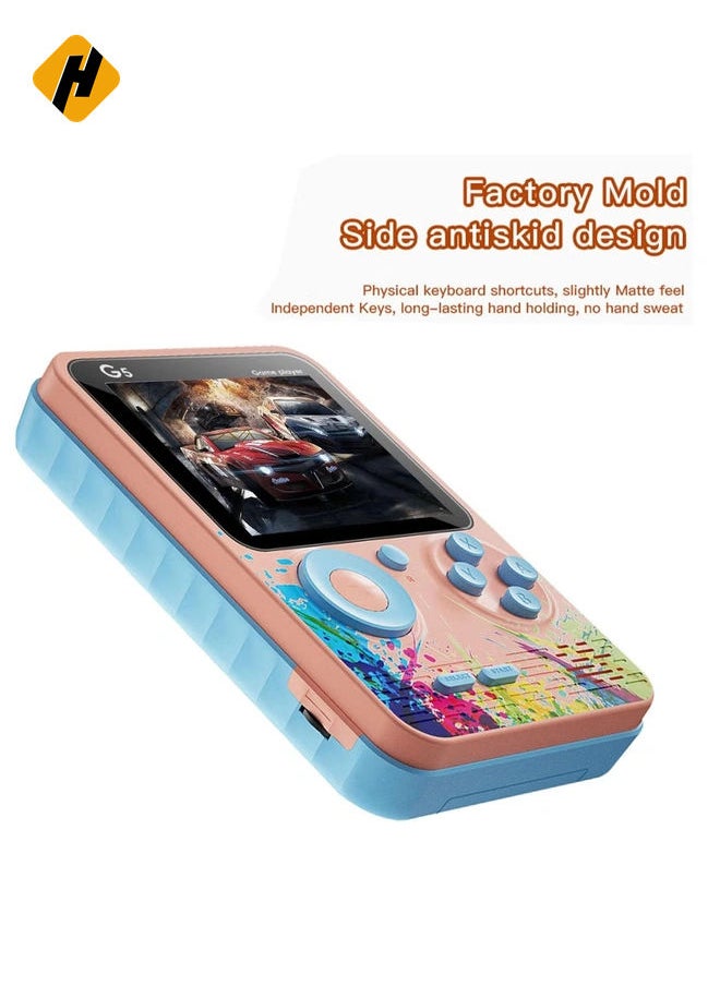 HuHa - "G5 3.0 Inch Full-Color Screen Handheld Game Console – 500 Retro Games, Portable Gaming Console with 1000mAh Battery" - Image 1