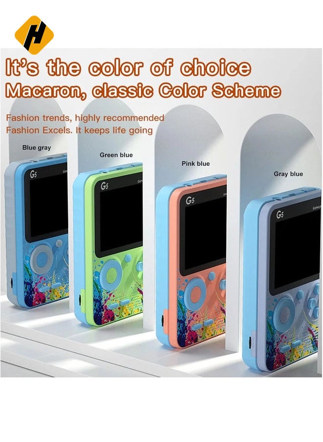 HuHa - "G5 3.0 Inch Full-Color Screen Handheld Game Console – 500 Retro Games, Portable Gaming Console with 1000mAh Battery" - Image 1