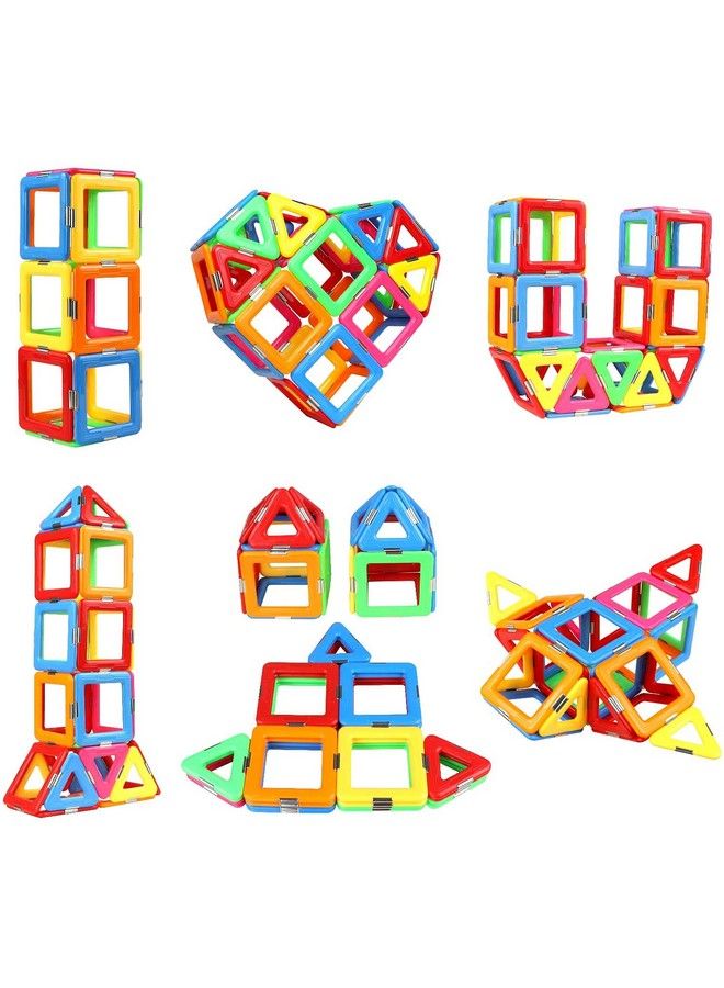 Chocozone 30Pcs Magnetic Blocks For Kids Educational Toys Magnetic Building Blocks Development & Activity Toys For 3+ Years Old Boys & Girls (30 Pieces) Multicolor - Image 1