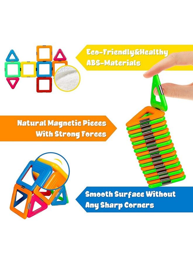 Chocozone 30Pcs Magnetic Blocks For Kids Educational Toys Magnetic Building Blocks Development & Activity Toys For 3+ Years Old Boys & Girls (30 Pieces) Multicolor - Image 3