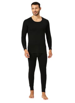 AMPM MEN'S INNER FULL BODY THERMAL SET - BLACK  - Image 1