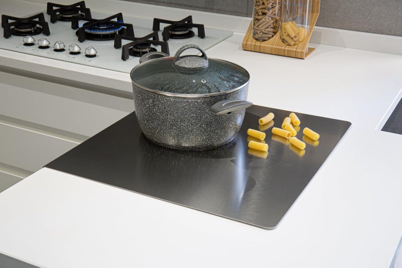MEDALLIX Premium Stainless Steel Chopping Board | Rust-Resistant Cutting Board for Kitchen | Large Countertop Cutting Board for Fruits, Vegetables, Meat, and Atta | Heavy-Duty, Durable, and Safe - Image 5
