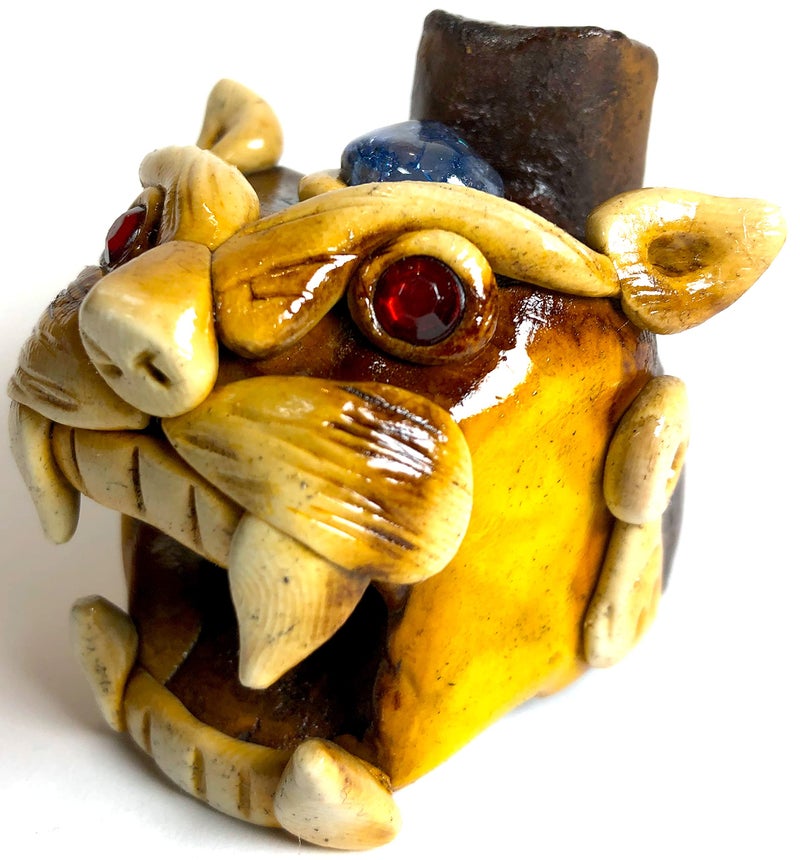 ELTRICOLOR Jaguar Whistle - Silbato Azteca Jaguar - Aztec Whistle - Terrifying Mayan Aztec Sound 125+ Decibels - Image 2