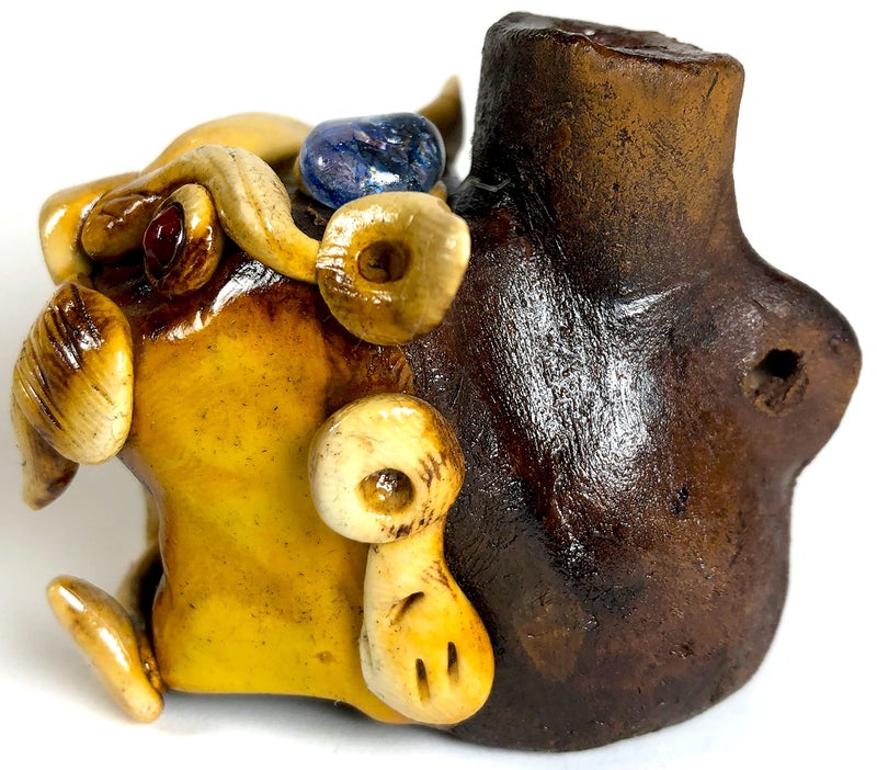 ELTRICOLOR Jaguar Whistle - Silbato Azteca Jaguar - Aztec Whistle - Terrifying Mayan Aztec Sound 125+ Decibels - Image 3