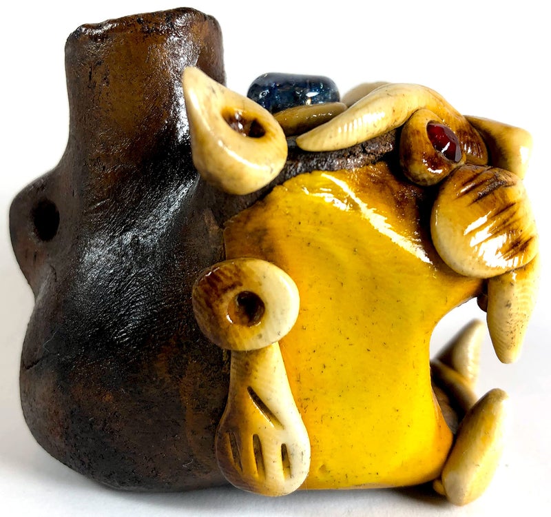 ELTRICOLOR Jaguar Whistle - Silbato Azteca Jaguar - Aztec Whistle - Terrifying Mayan Aztec Sound 125+ Decibels - Image 5