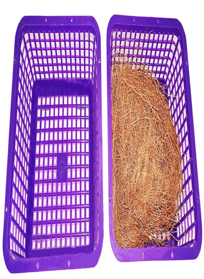 سكاي صندوق تكاثر طيور سكاي بيردز، سلة عش للعصافير، منزل مناسب للعصافير الصغيرة (عبوة من 3 قطع) - Image 4