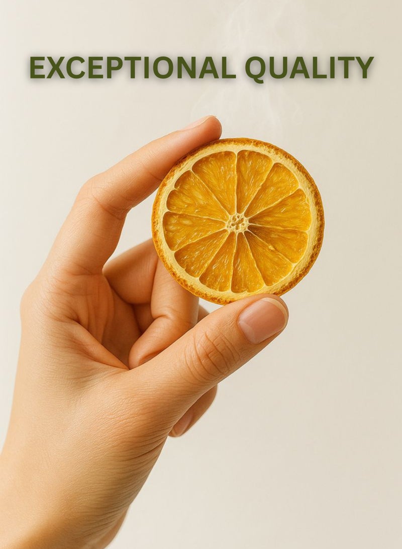 زهر شرائح البرتقال المجففة - شرائح برتقال طبيعية نقية وعالية الجودة بنسبة 100%، مقطعة يدويًا، مناسبة للبستنة والزراعة ومشاريع الأعشاب. - Image 3