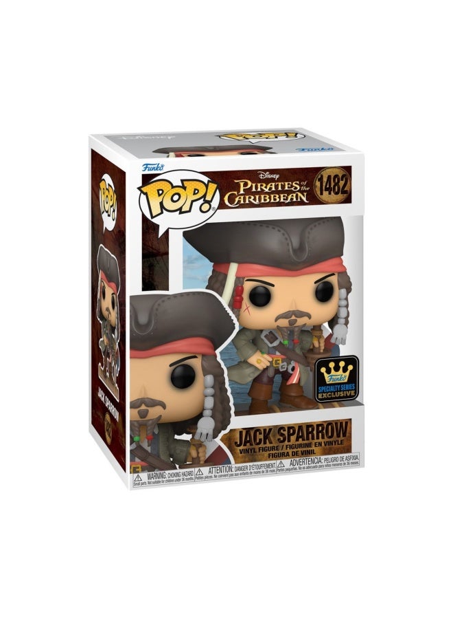 Funko Pop! Pirates of the Caribbean Jack Sparrow Vinyl Figure ( 9.5 cm ) - Image 2