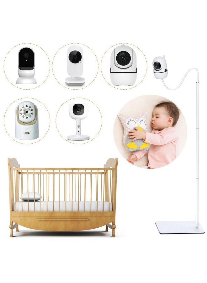 wochel Baby Monitor Stand for HelloBaby,Nanit Pro,Optics DXR-8 Pro,Vtech,Momcozy BM01,Owlet,Eufy,Motorola Baby Camera, Universal Adjustable Baby Monitor Mount Holder - Image 1