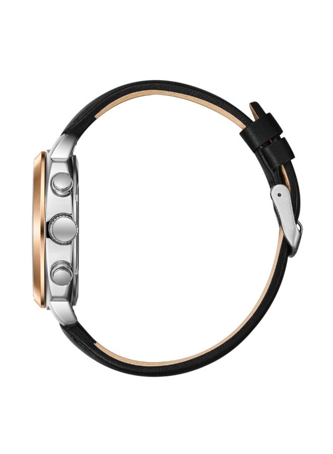 لي كوبر ساعة جلدية متعددة الوظائف للرجال . -  مم - Image 3