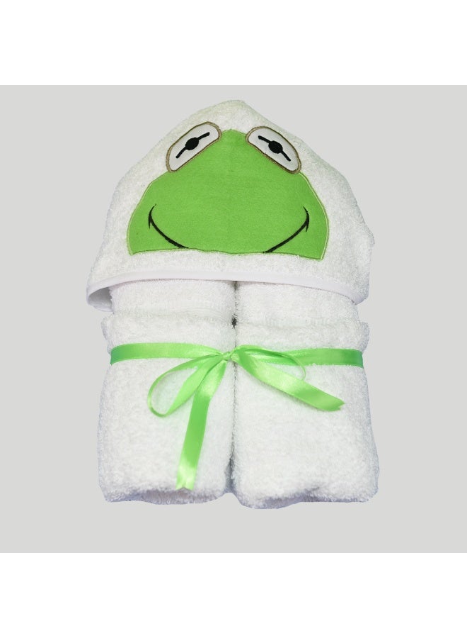 Creative Costumez Frog Hooded Towel (1-3 years) - Image 2