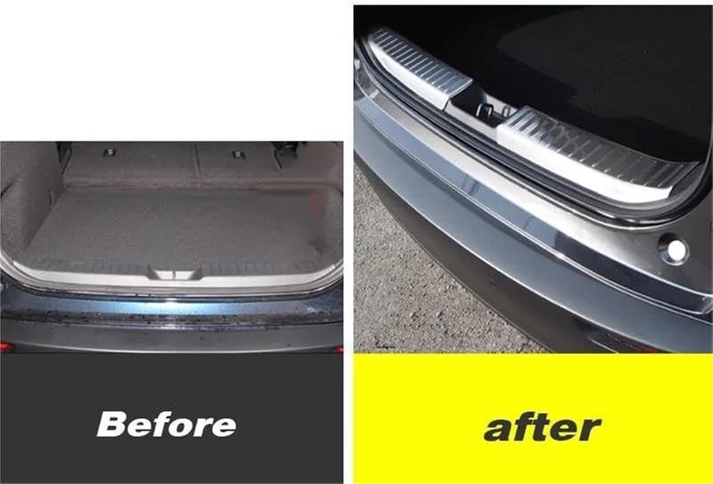 QASULER Car Rear Trunk Bumper Protector for Mazda CX-30 - Image 2