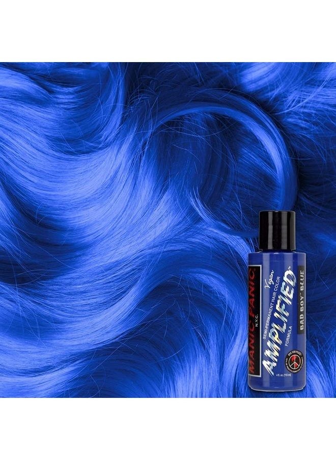 Manic Panic - Hot Hot Pink Hair Color - Amplified - Semi Permanent Hair Dye - Medium Pink - Glows In Blacklight - For Dark & Light Hair - Vegan, PPD & Ammonia Free - For Coloring Hair on Women & Men - Image 1