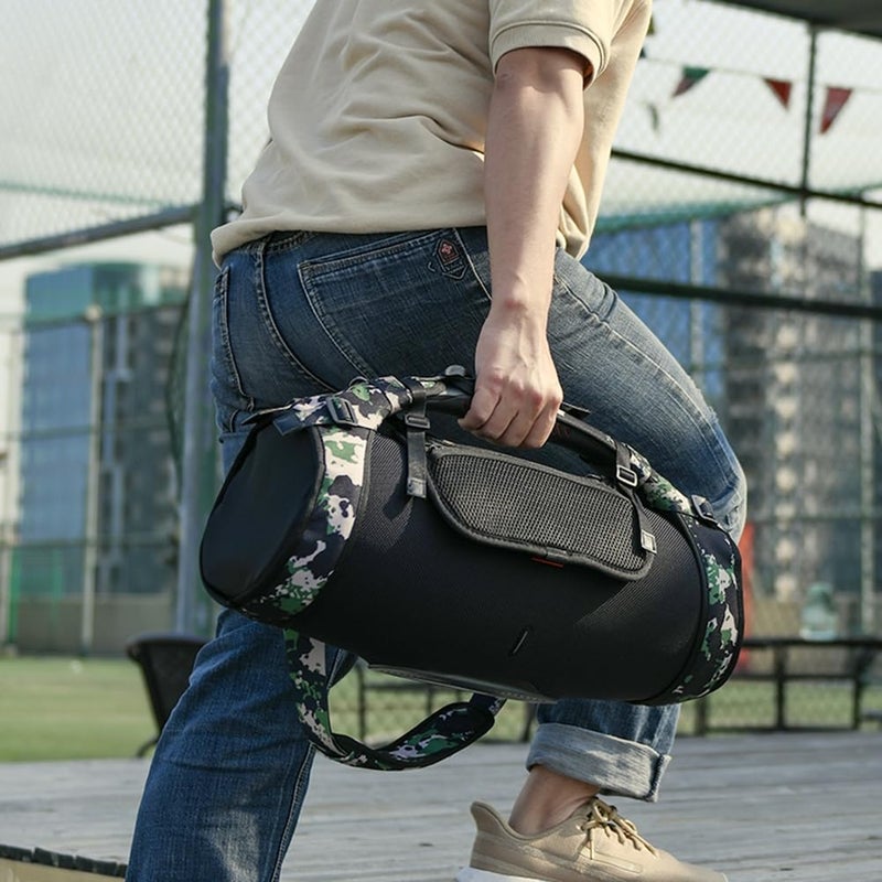 Stoyobe ® Bluetooth Speaker Single-Shoulder Strap Storage Bag with Phone Bag for JBL Boombox (Camouflage) - Image 5