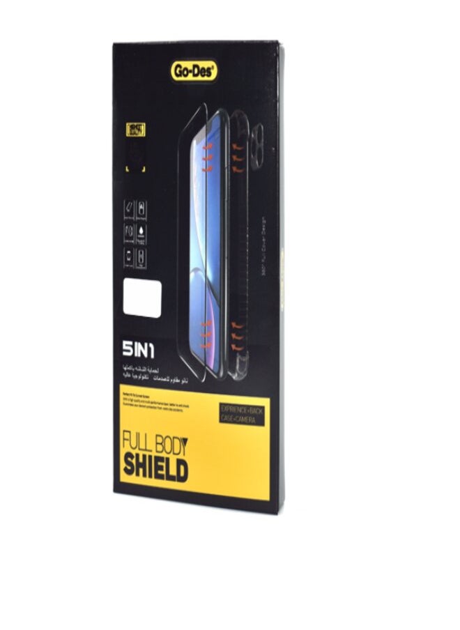 GO-DES - 5-In-1 Full Body Protect For iPhone 11 Pro Max Clear - Image 1