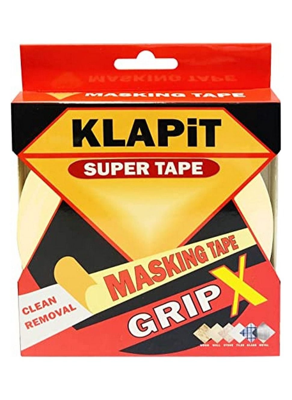 KLAPiT GRIPX Masking Tape General Purpose 24mm X 46m UAE | Dubai, Abu Dhabi