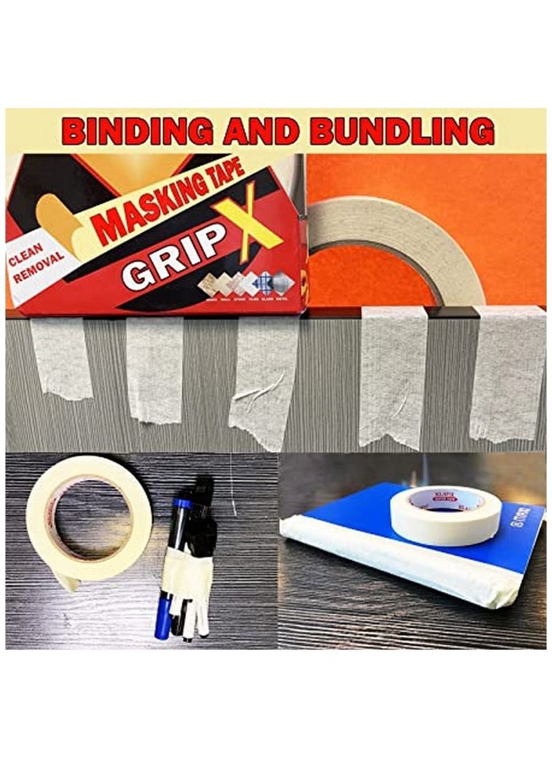 KLAPiT - GRIPX Masking Tape General Purpose 24mm x 46m - Image 1