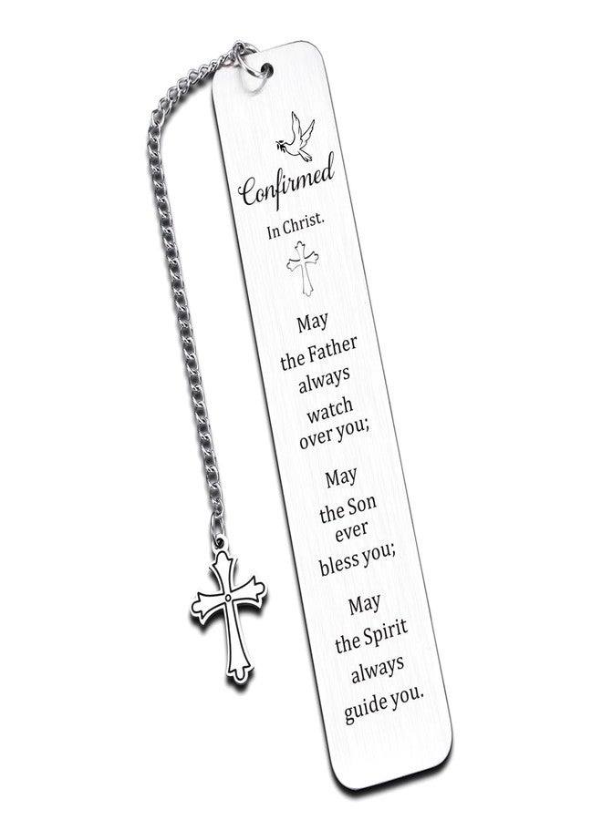 TI-EDC Confirmation Gifts for Teenage Girls Boys First Communion Gifts Confirmation Bookmark Gifts for Girls Boys Religious Baptism Catholic Gifts for Son Daughter Birthday Christian Gifts - Image 1