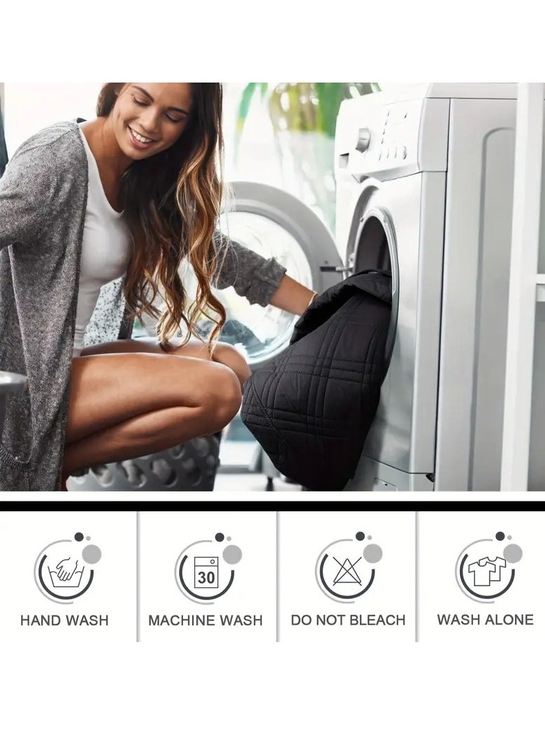 Gonice 1pcs Waterproof Chair Recliner Cover, Non Slip Recliner Covers With Pocket, Washable Reclining Chair Furniture Protector For Bedroom Office Living Room Home Decor  - Image 2