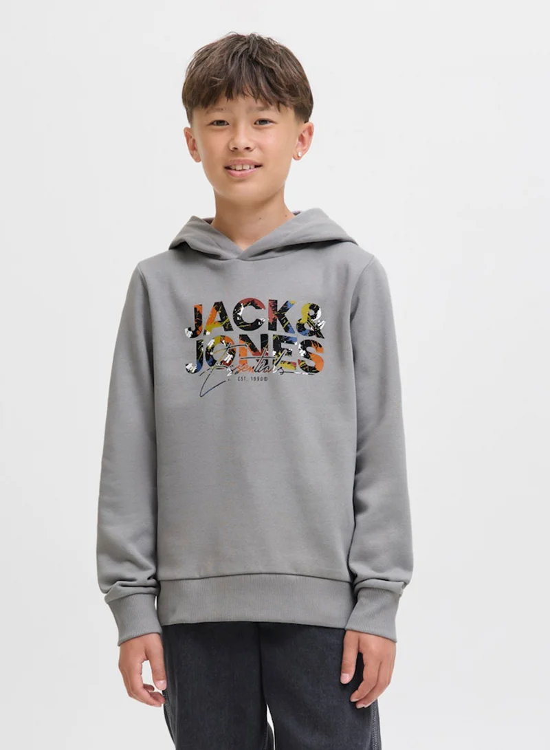 Jack & Jones Junior Kids Jjgeplas Sweat Hood