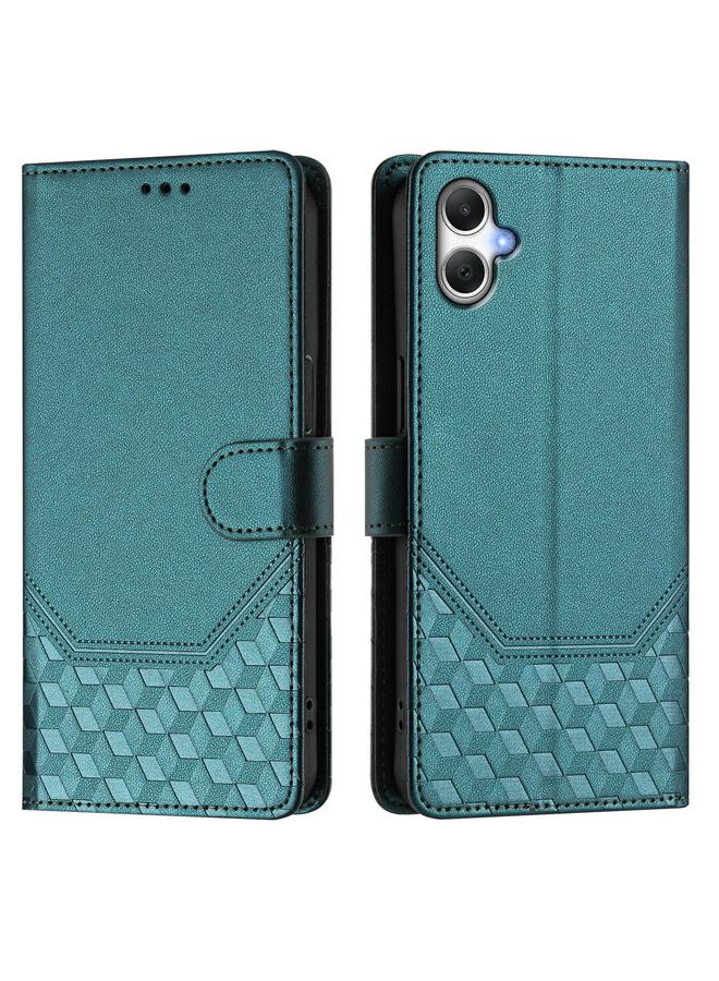 اس-توب جراب لهاتف Samsung Galaxy A06 5G / 4G جراب هاتف جلدي بنقش قرص العسل بتقنية RFID - Image 2