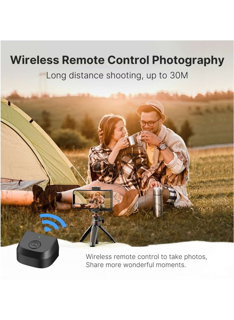 vesus CG01 Phone Tripod Mount with Remote Control Cell Phone Tripod Adapter Grip Holder, CapGrip II Smartphone Handle Grip with Detachable Wireless Camera Shutter for iPhone Video Photo Shootingc - Image 5