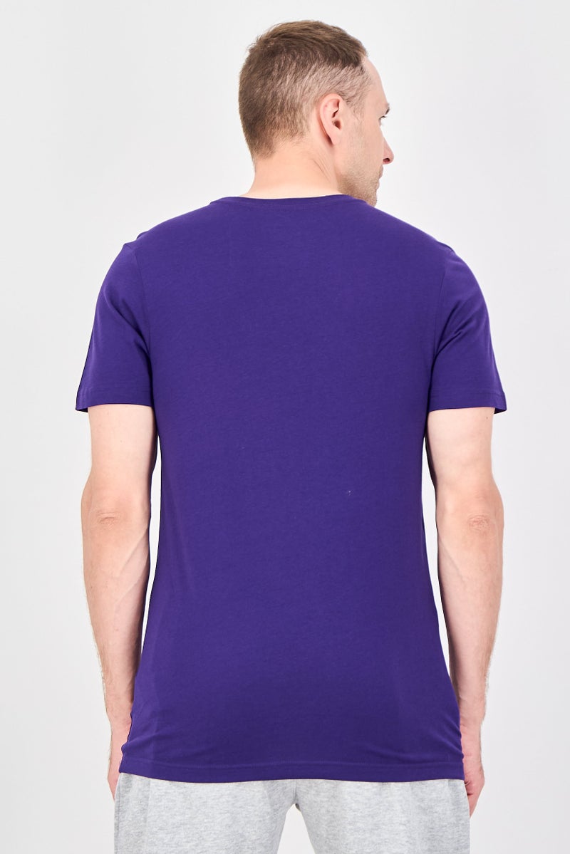 Fanatics Men Sportswear Fit Short Sleeve LSU Tigers Outdoor T-Shirt, Purple - Image 3