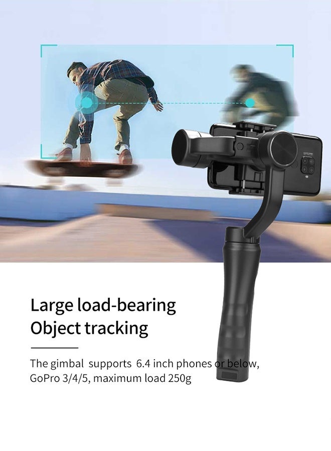 3-Axis Smartphone Gimbal Stabilizer for Android  iPhone, Handheld Phone Stabilizer for Video Recording with Face/Object Tracking, Anti-Shake Gimbal for Vlogging, YouTube, TikTok  - Image 5