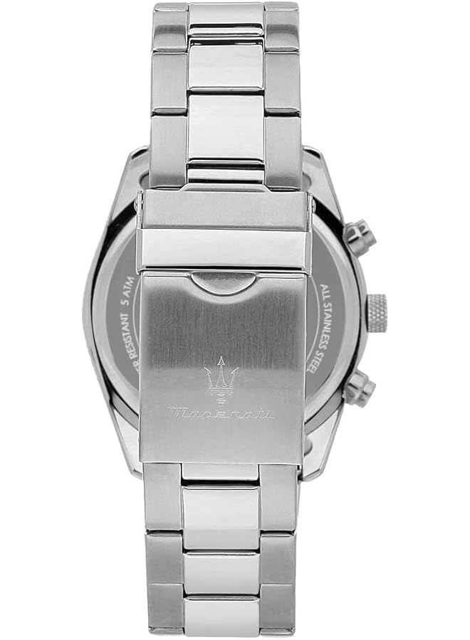 Maserati Attrazione Men Watch Multifunction Quartz R8853151004 Silver 43Mm Bracelet Silver 43Mm Bracelet - Image 3