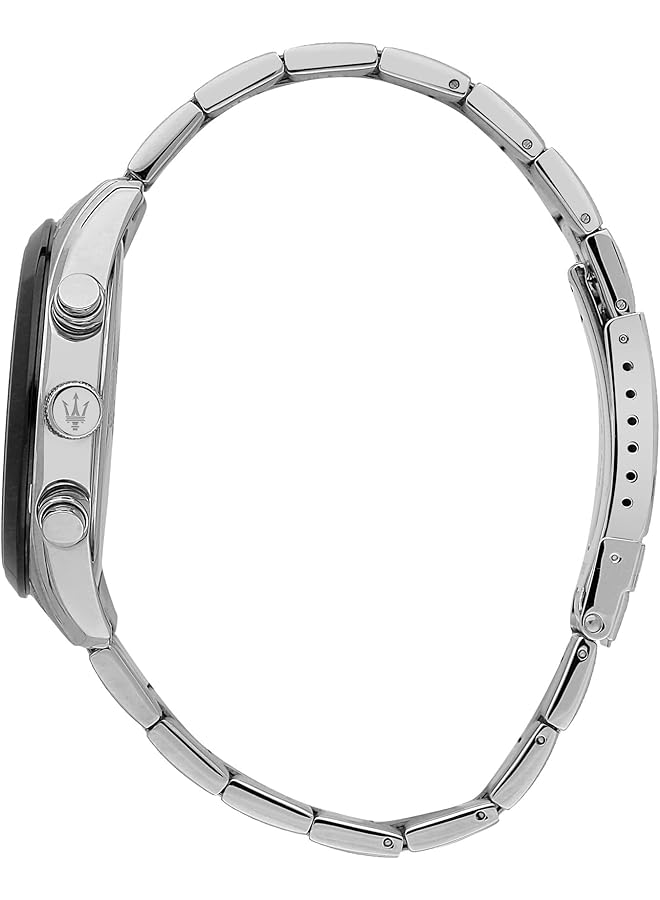 Maserati Attrazione Men Watch Multifunction Quartz R8853151004 Silver 43Mm Bracelet Silver 43Mm Bracelet - Image 2