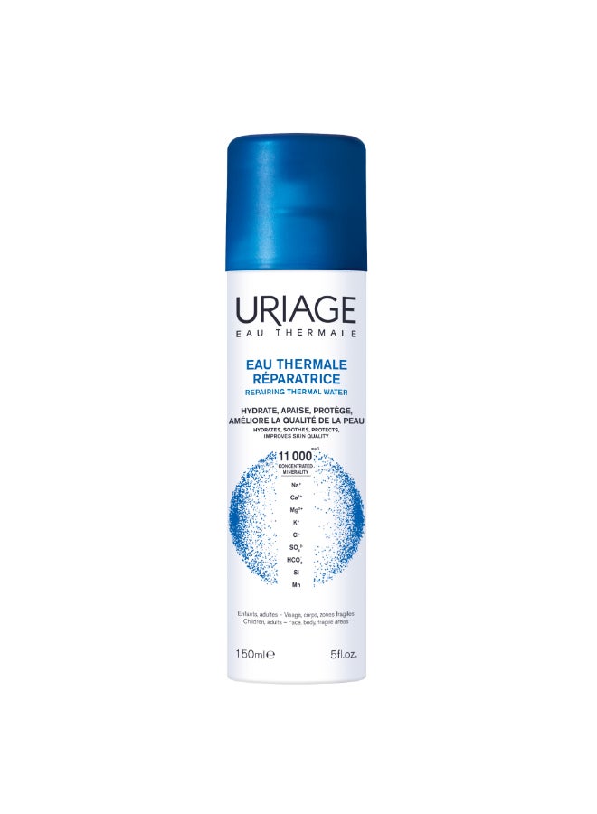 Uriage Eau Thermale Soothing Alpine Thermal Water Face Spray No Preservatives Fragrance Free Calming Mist | For All Skin Types - Image 1
