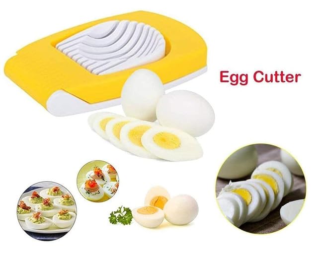 Premium Egg Cutter Egg Cutter Egg Slicer Boiled Eggs Cutter Wires Multi Purpose Slicer Egg Cutter for Hard Boiled Egge Slicer  - Image 2