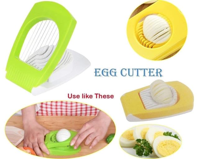 Premium Egg Cutter Egg Cutter Egg Slicer Boiled Eggs Cutter Wires Multi Purpose Slicer Egg Cutter for Hard Boiled Egge Slicer  - Image 3