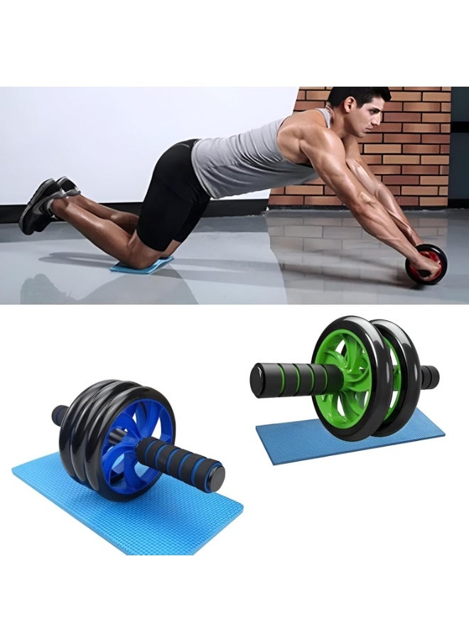 Abdominal Fitness Wheel - Explore new ways to strengthen your core with this innovative exercise wheel, designed for home use, featuring knee support mat and noise-free function for smooth workouts.