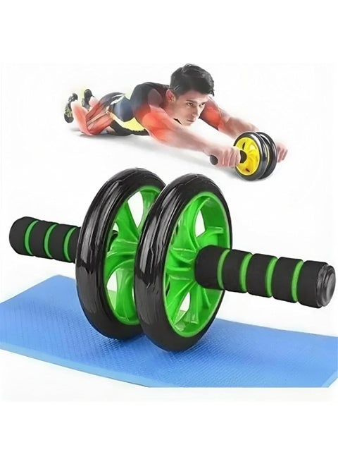 Abdominal Fitness Wheel - Explore new ways to strengthen your core with this innovative exercise wheel, designed for home use, featuring knee support mat and noise-free function for smooth workouts.