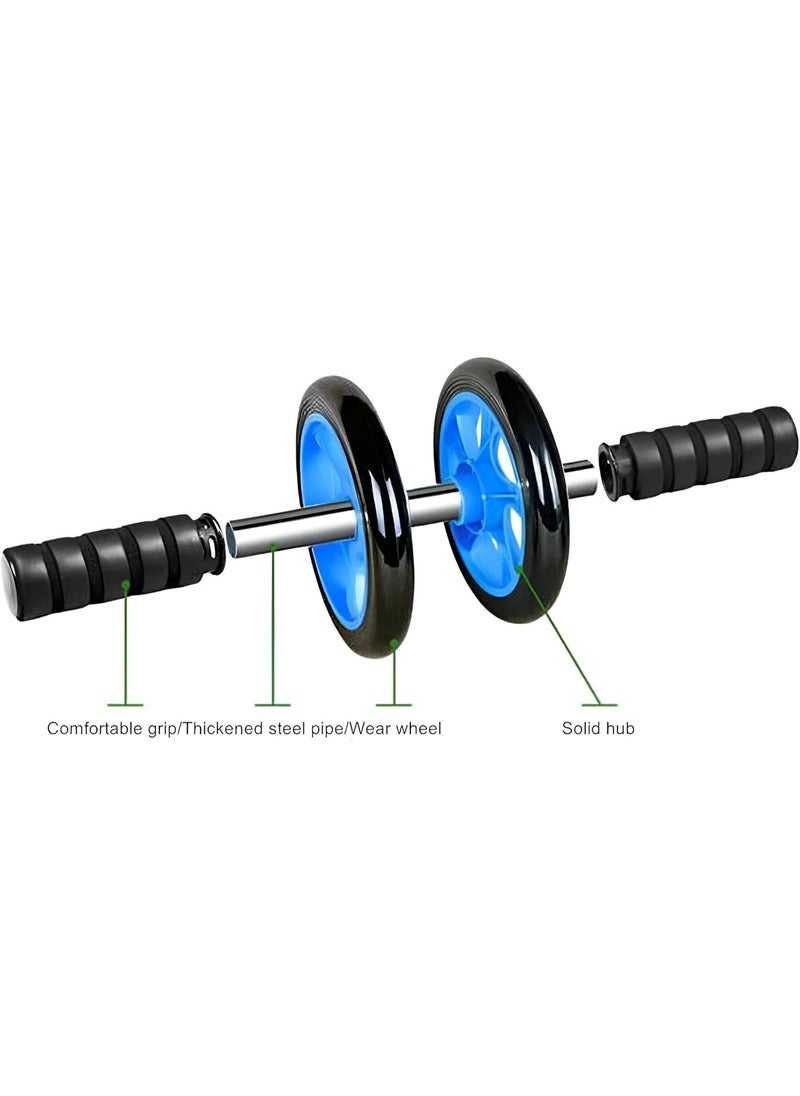 Abdominal Fitness Wheel - Explore new ways to strengthen your core with this innovative exercise wheel, designed for home use, featuring knee support mat and noise-free function for smooth workouts.