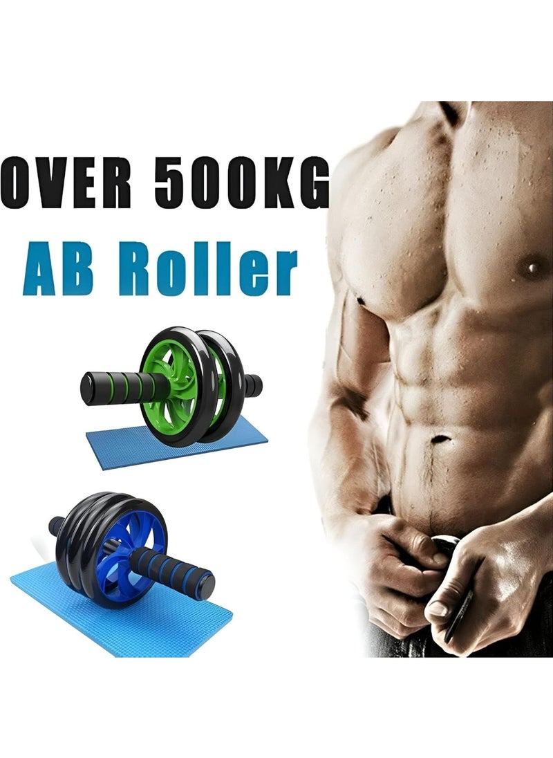 Abdominal Fitness Wheel - Explore new ways to strengthen your core with this innovative exercise wheel, designed for home use, featuring knee support mat and noise-free function for smooth workouts.