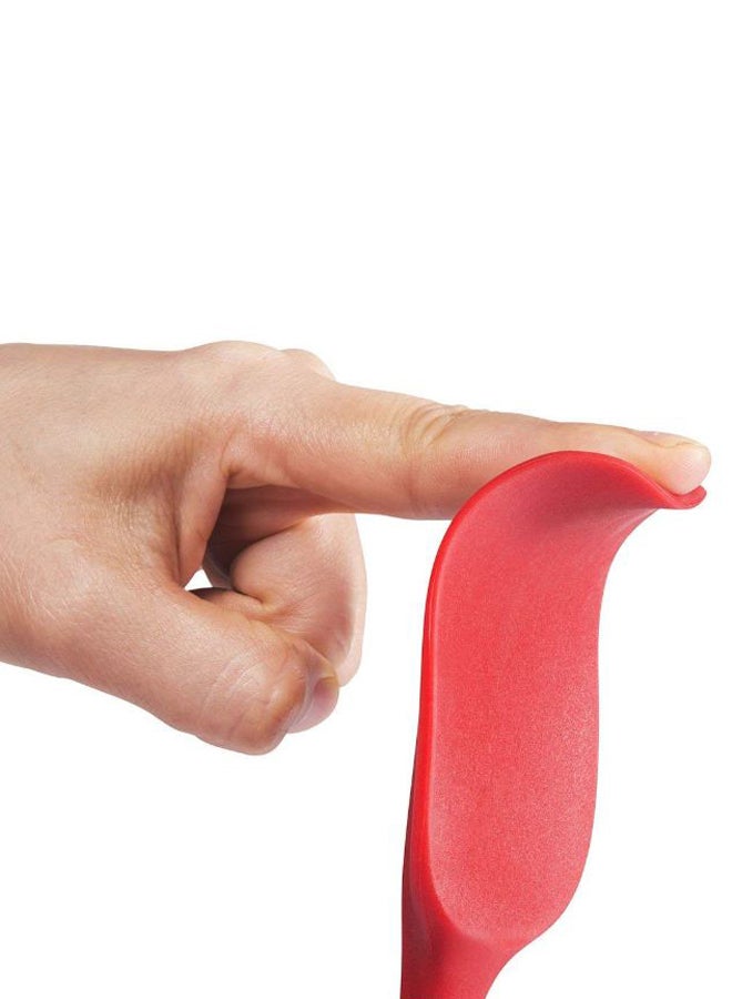 Gulfdealz 5-Piece Silicone Spatula Set Red - Image 2