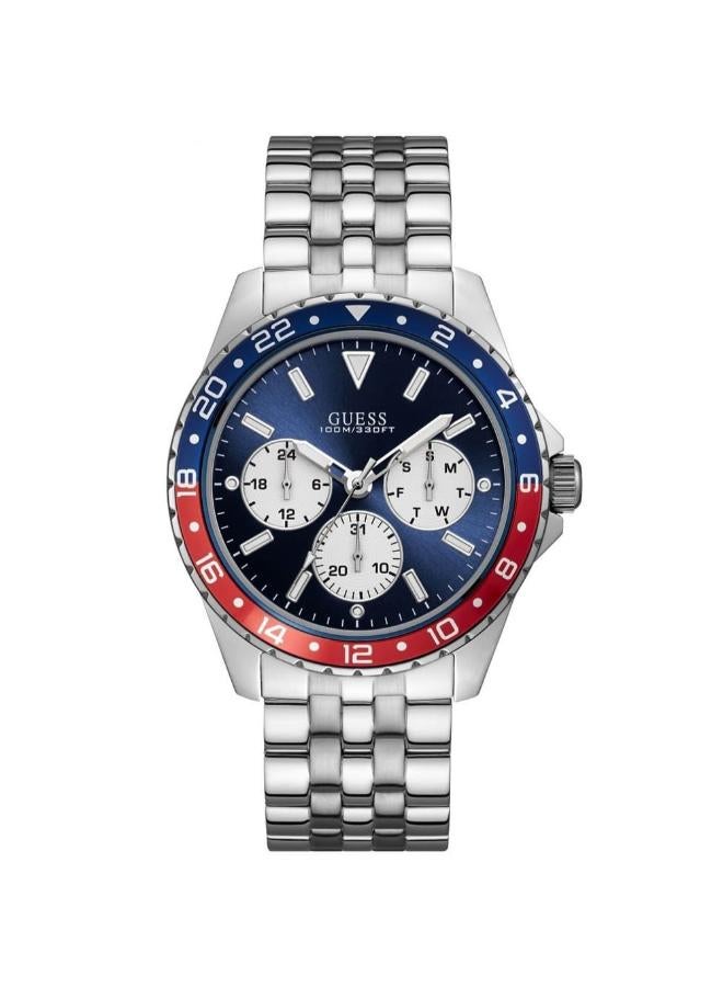 GUESS Men's Stainless Steel Chronograph Watch Men's Stainless Steel Chronograph Watch W1107G2 - Image 1