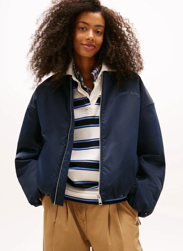 Graphic Bomber Jacket