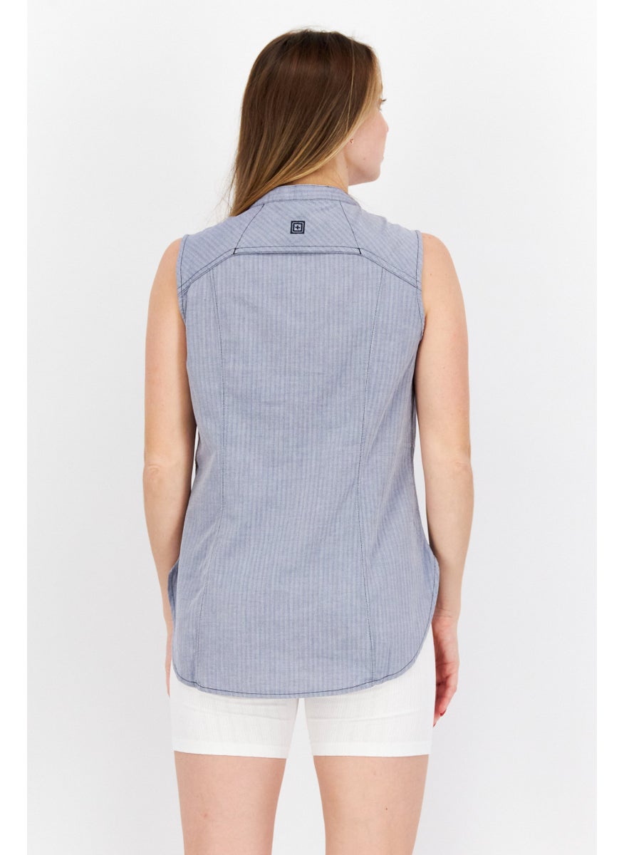 Women V Neck Sleeveless Textured Vest, Light Grey - pzsku/Z2D875312EB67BD64CB81Z/45/_/1724350943/e9184008-ae63-4161-9c4d-1b6c6981421c