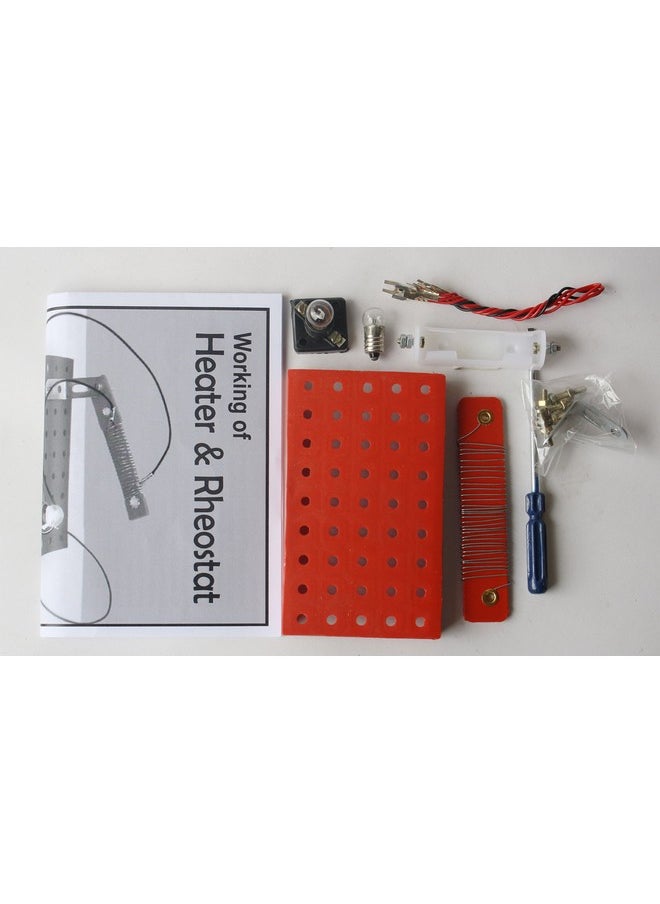 A156 Working of Heater and Rheostat Do it Yourself School Project Science fair DIY kit. Educational Gift.