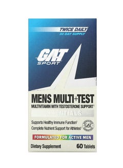 GAT SPORT Men's Multivitamin + Testosterone Booster 60 Tablets  - Image 1