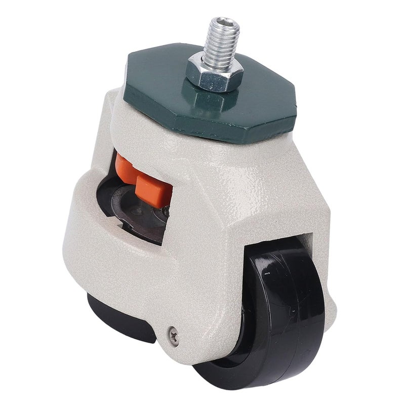Adjustable Leveling Stem Caster M12 Threaded Rod 62mm Wheel Furniture Workbench Cabinet - Image 3