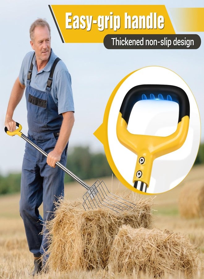 AugFir Pitchfork for Gardening - 10 Tines - Image 4